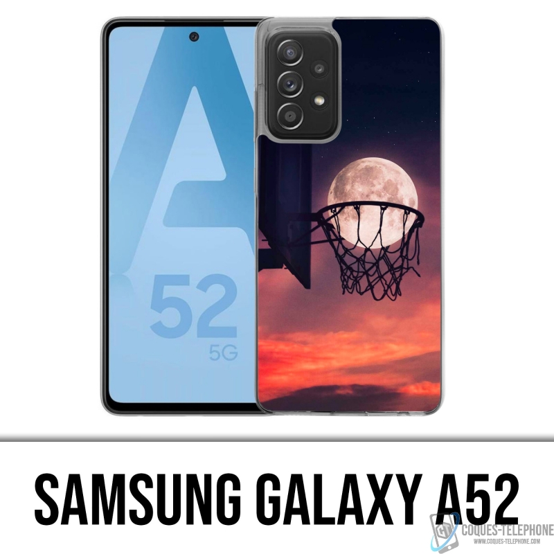 Coque Samsung Galaxy A52 - Panier Lune