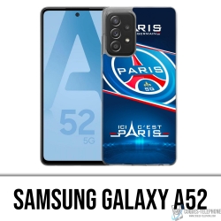 Cover Samsung Galaxy A52 - PSG Ici Cest Paris