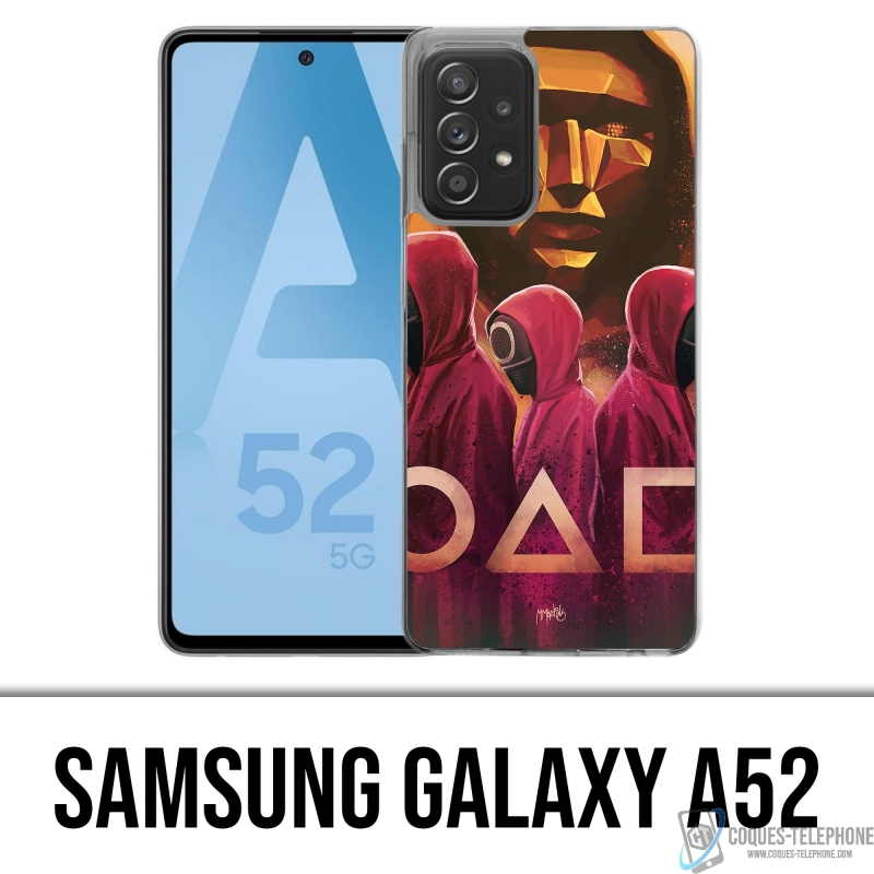 Coque Samsung Galaxy A52 - Squid Game Fanart