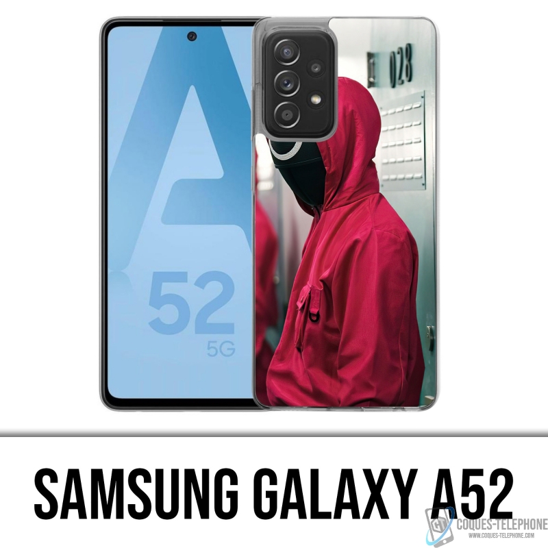 Coque Samsung Galaxy A52 - Squid Game Soldat Appel