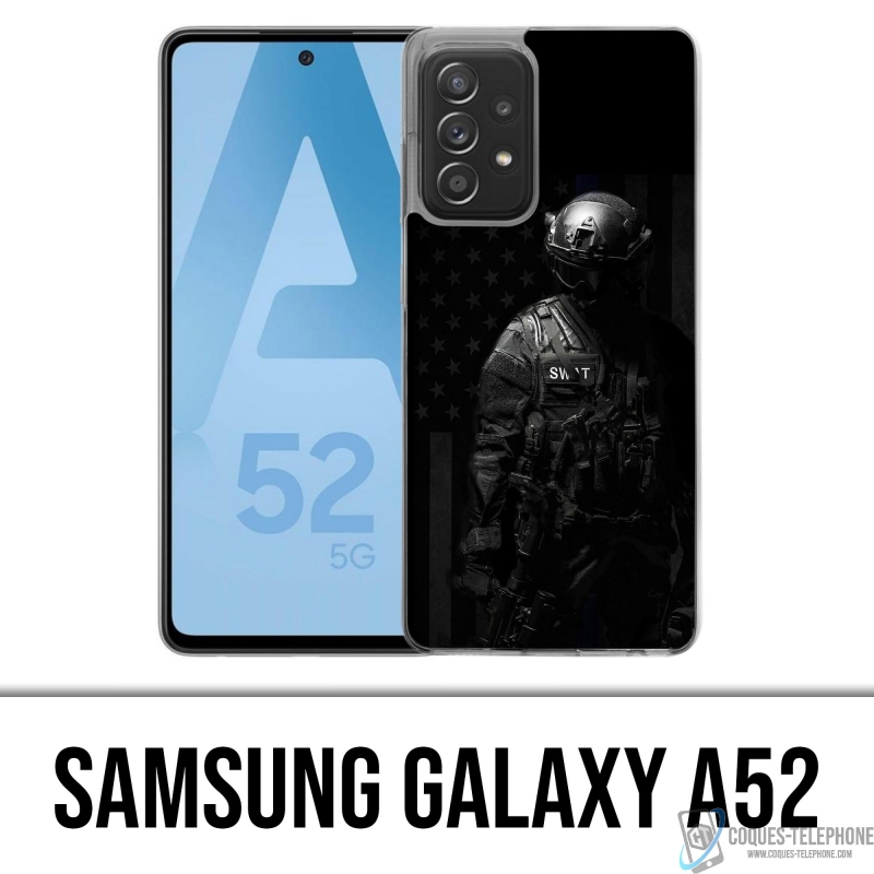 Cover Samsung Galaxy A52 - Polizia di Swat USA