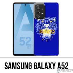 Samsung Galaxy A52 case - Kenzo Blue Tiger