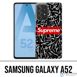 Coque Samsung Galaxy A52 - Supreme Black Rifle