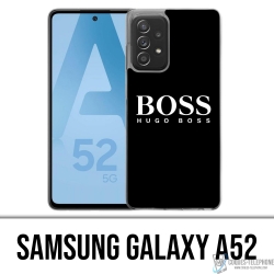 Coque Samsung Galaxy A52 - Hugo Boss Noir