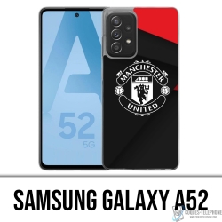 Funda Samsung Galaxy A52 - Logotipo moderno del Manchester United