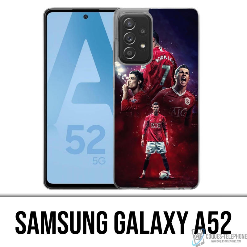 Coque Samsung Galaxy A52 - Ronaldo Manchester United