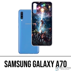 Custodia per Samsung Galaxy A70 - Avengers contro Thanos