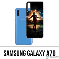 Funda Samsung Galaxy A70 - Joker Batman en llamas