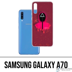 Samsung Galaxy A70 Case - Squid Game Soldier Splash