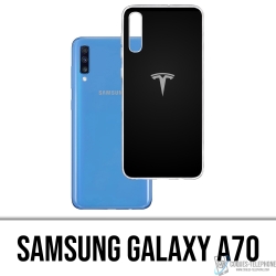 Samsung Galaxy A70 Case - Tesla Logo