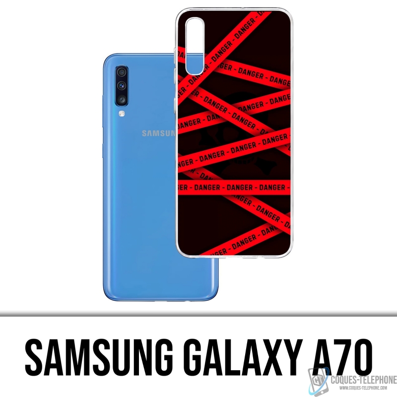 Samsung Galaxy A70 Case - Danger Warning