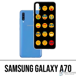 Custodia per Samsung Galaxy A70 - Emoji