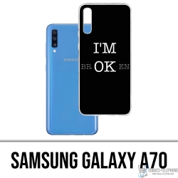 Samsung Galaxy A70 Case - Im Ok Broken