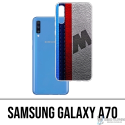 Custodia per Samsung Galaxy A70 - Effetto pelle M Performance