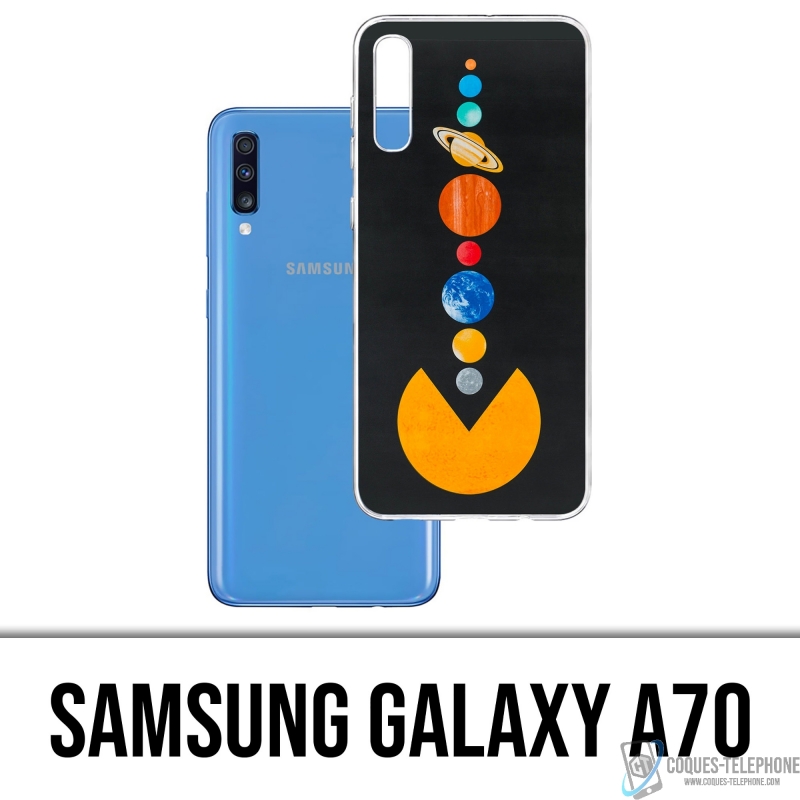 Samsung Galaxy A70 Case - Solar Pacman