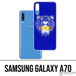 Samsung Galaxy A70 case - Kenzo Blue Tiger