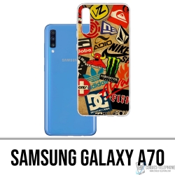 Samsung Galaxy A70 Case - Vintage Skate Logo