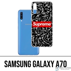 Custodia Samsung Galaxy A70 - Fucile nero supremo