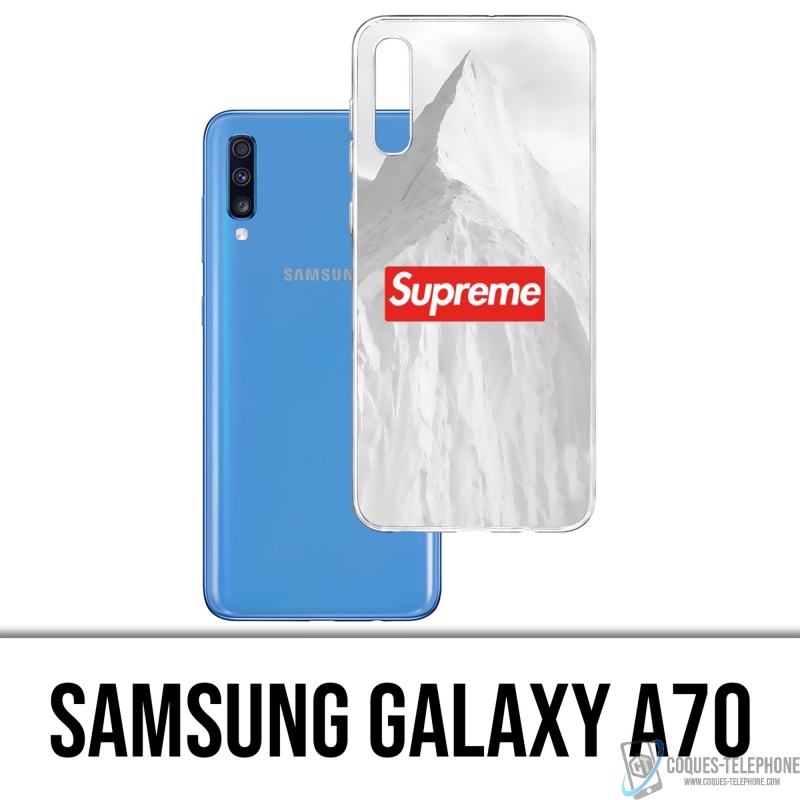 Funda Samsung Galaxy A70 - Montaña Blanca Suprema