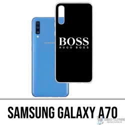 Coque Samsung Galaxy A70 - Hugo Boss Noir