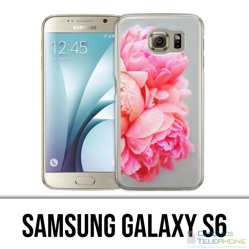 Coque Samsung Galaxy S6 - Fleurs