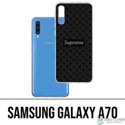 Samsung Galaxy A70 Case - Supreme Vuitton Schwarz
