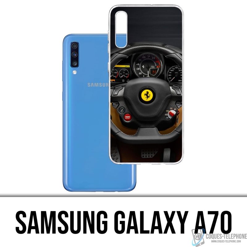 Samsung Galaxy A70 Case - Ferrari Lenkrad