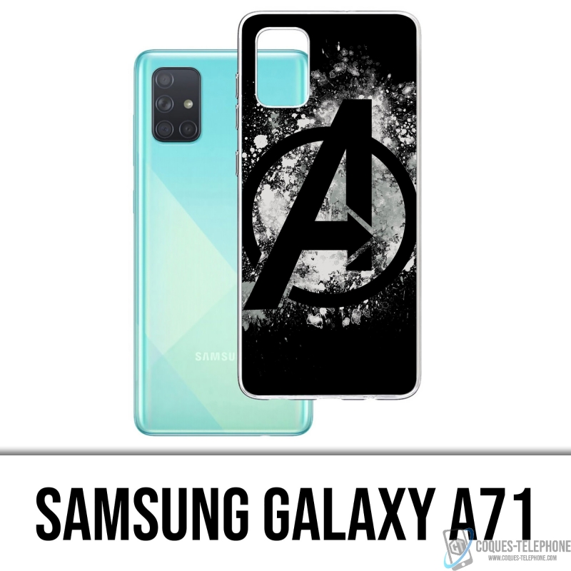Coque Samsung Galaxy A71 - Avengers Logo Splash