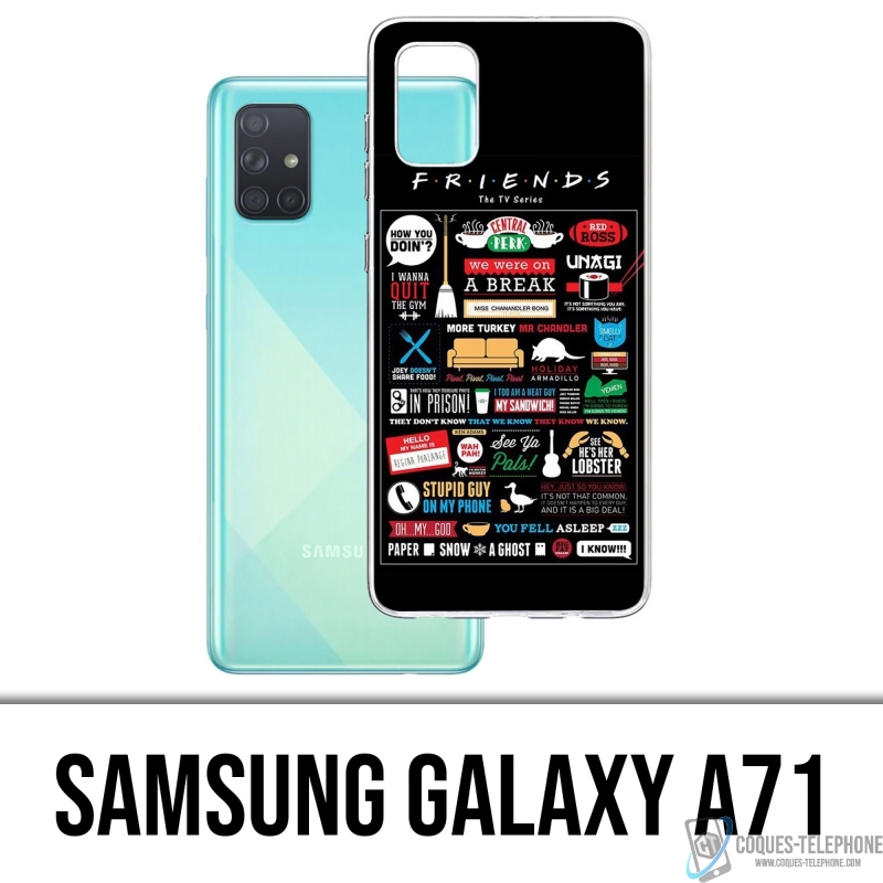Custodia Samsung Galaxy A71 - Logo Amici