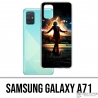 Coque Samsung Galaxy A71 - Joker Batman On Fire
