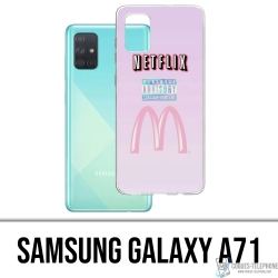 Samsung Galaxy A71 Case - Netflix und Mcdo