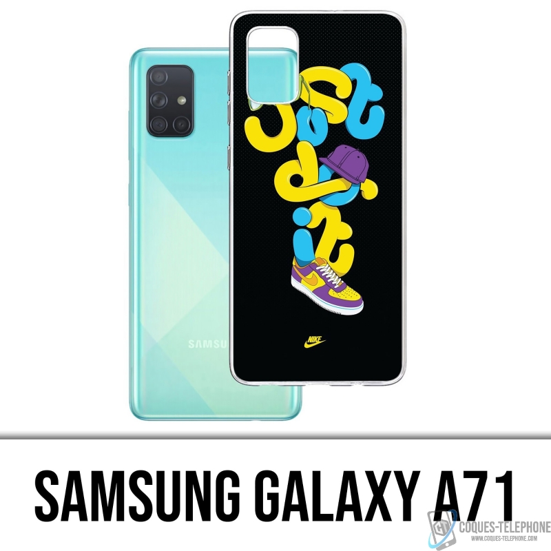Samsung Galaxy A71 Case - Nike Just Do It Worm