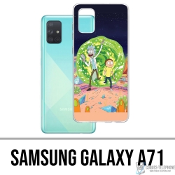 Funda Samsung Galaxy A71 - Rick y Morty