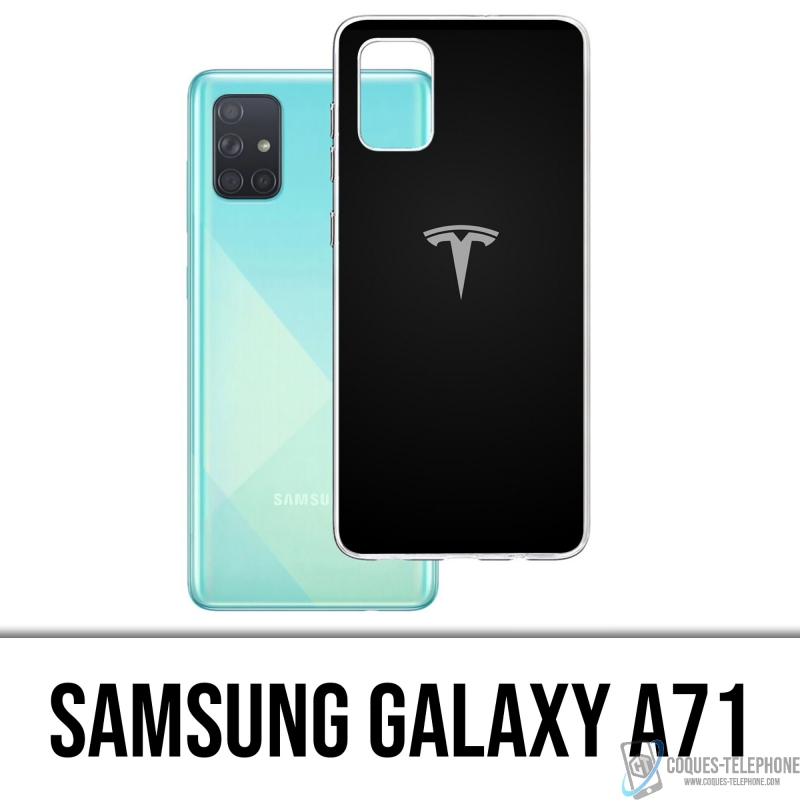 Coque Samsung Galaxy A71 - Tesla Logo