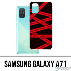 Samsung Galaxy A71 Case - Danger Warning