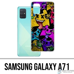 Coque Samsung Galaxy A71 - Manettes Jeux Video Monstres