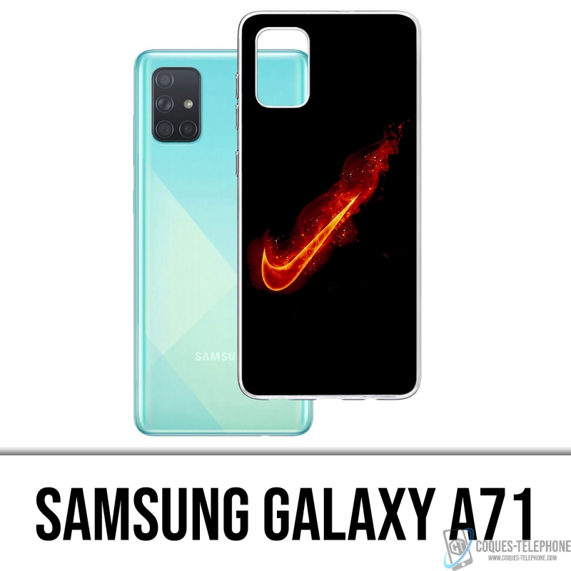 Coque Samsung Galaxy A71 - Nike Feu