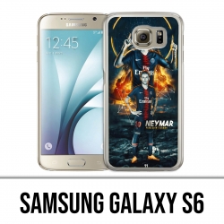 Coque Samsung Galaxy S6 - Football Psg Neymar Victoire