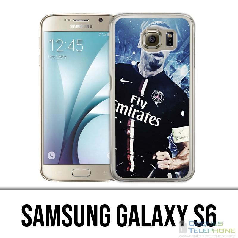 Coque Samsung Galaxy S6 - Football Zlatan Psg