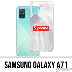 Samsung Galaxy A71 Case - Supreme White Mountain