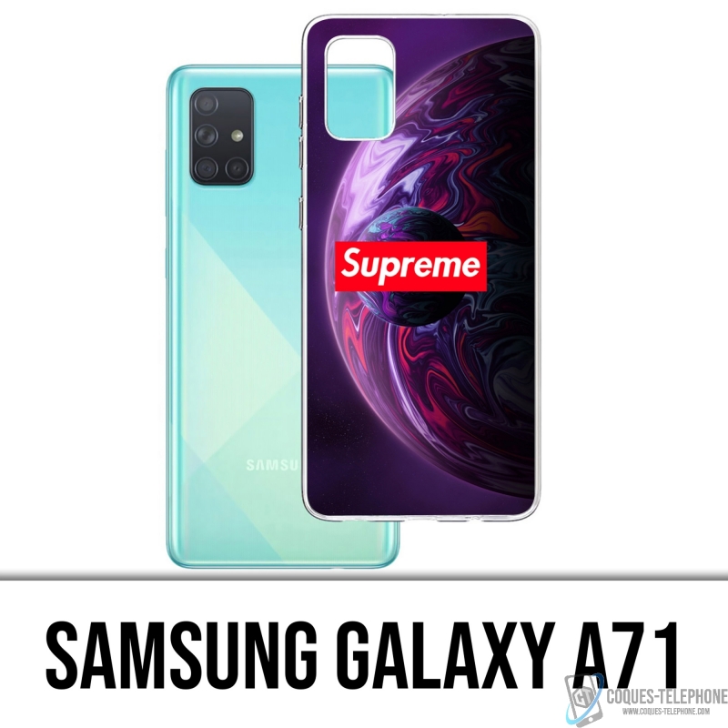 Custodia per Samsung Galaxy A71 - Viola Pianeta Supremo