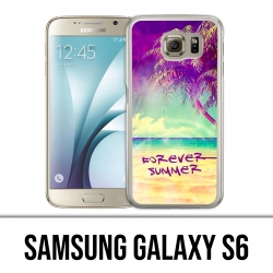 Samsung Galaxy S6 Hülle - Für immer Sommer