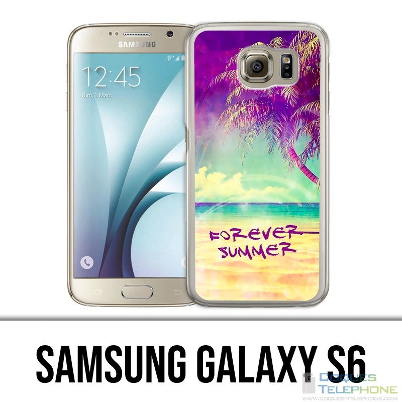 Samsung Galaxy S6 Hülle - Für immer Sommer