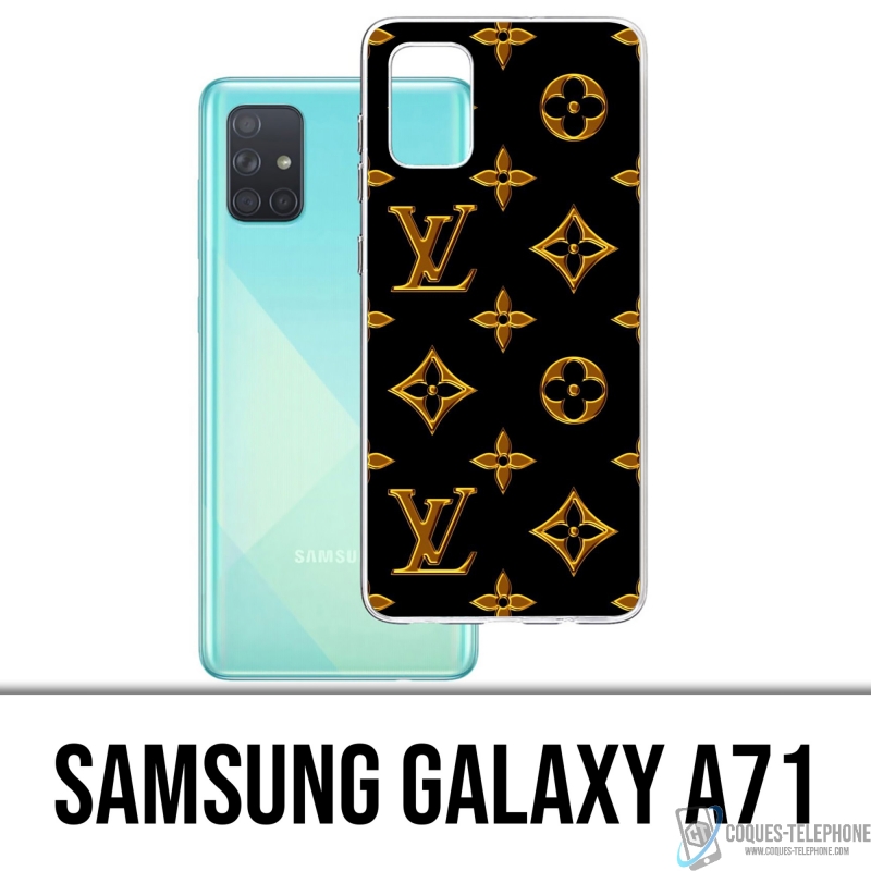 Case for Samsung Galaxy A71 - Louis Vuitton Gold