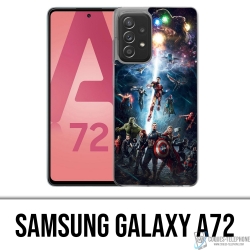 Custodia per Samsung Galaxy A72 - Avengers contro Thanos