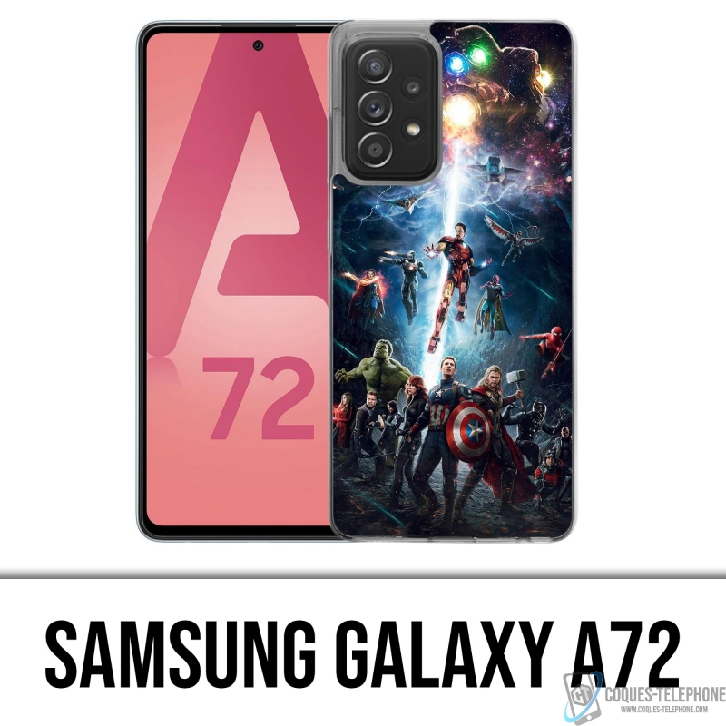 Samsung Galaxy A72 Case - Avengers vs Thanos