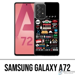 Coque Samsung Galaxy A72 - Friends Logo