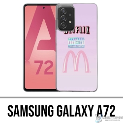 Samsung Galaxy A72 Case - Netflix And Mcdo