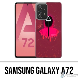 Funda Samsung Galaxy A72 - Squid Game Soldier Splash