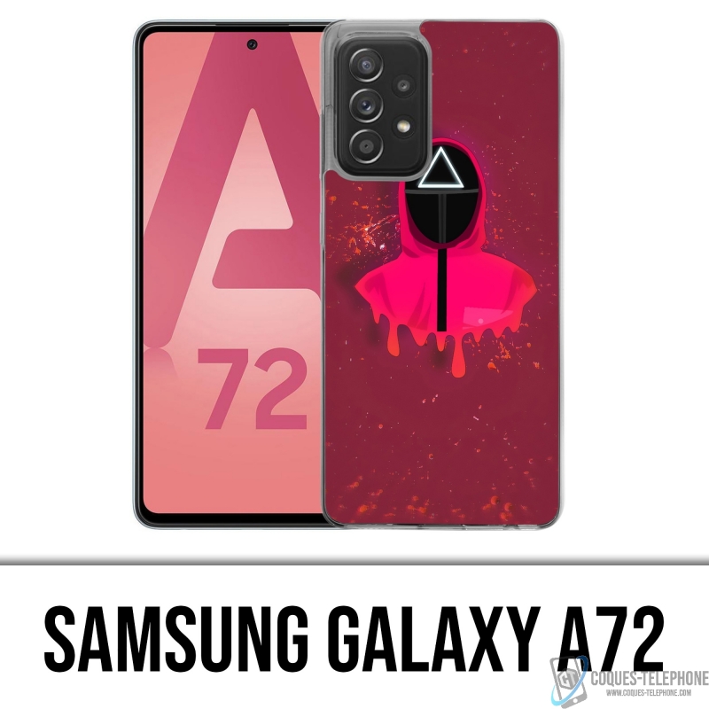 Samsung Galaxy A72 Case - Squid Game Soldier Splash